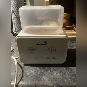 GROWNSY White Baby Bottle Warmer